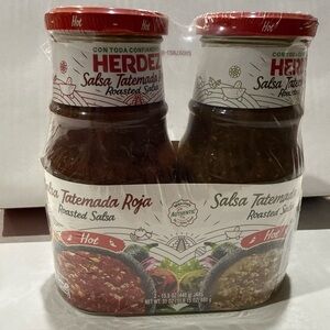 Herdez Salsa Tatemada Roja and Verde -2 Pack